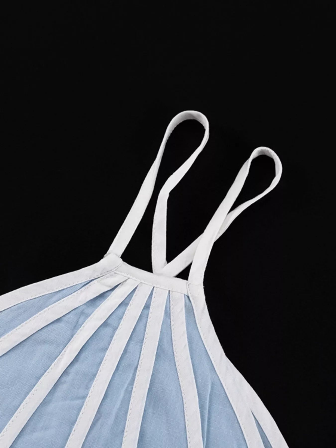 Halter neck scalloped hem top and skirt set by Shopimist, featuring a coordinated stylish and feminine design.