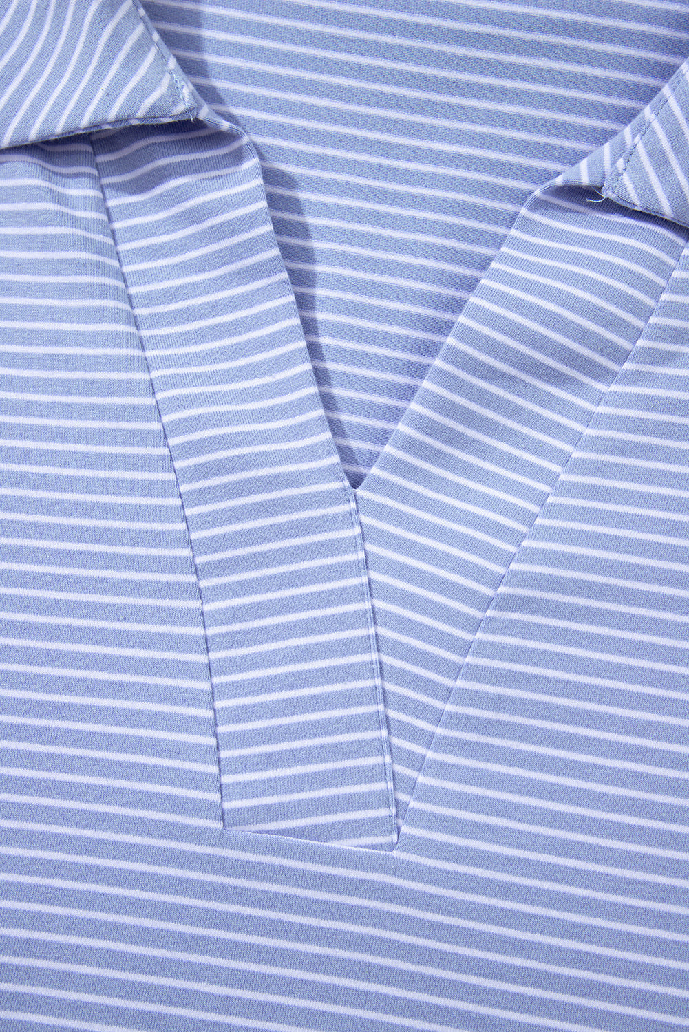 Lilian Dolman Sleeve Polo Shirt Set by Threaded Pear featuring a casual short set with dolman sleeves and classic polo style.