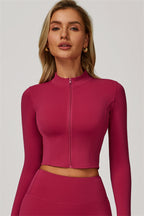 Fitglutes Activewear Eloise 3-piece matching set with sports bra, jacket, and leggings for gym and workout activities.