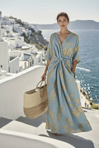 Colorful collection of homemade abstract pattern dresses from Plush Fashion Hub, showcasing casualwear with unique artistic designs.