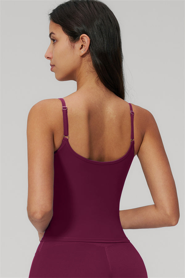 Fitglutes Activewear Rapture Tank Top and Leggings 2-piece set, black workout gymwear and sportswear for women.