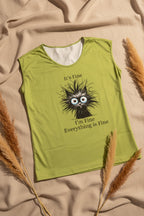 Women's V-neck printed short sleeve T-shirt by Plush Fashion Hub, loose fit, available in 14 colors, shown in a casual top style.