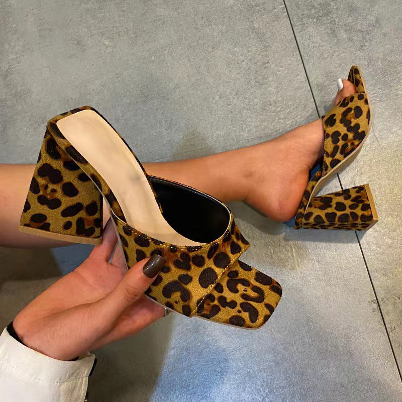 Large size high heel women's fashion shoes by Plush Fashion Hub, featuring comfortable cool design and stylish appearance.