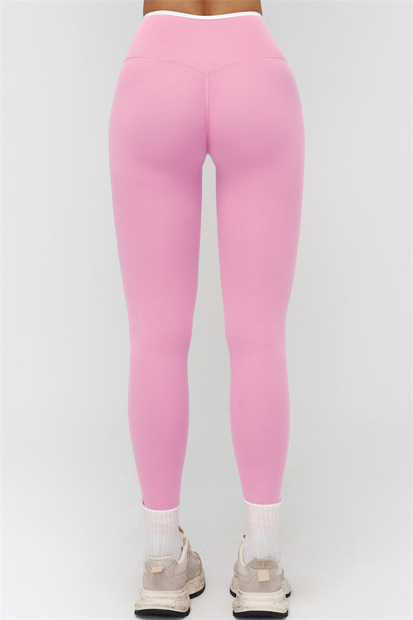 Fitglutes Activewear sports bra and leggings 2-piece set featuring contrast design, ideal for gym and workout sessions.