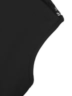 Lace detail cap-sleeve T-shirt from Trendsi, soft fabric, fitted style, with delicate lace accents on the sleeves and neckline.