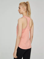 Shopimist breathable quick-drying active tank top displayed on a mannequin, showcasing lightweight athletic wear for exercise.
