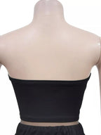 Trendsi sleeveless tube top and wide-leg pants set, featuring a fitted tube top and flowy wide-leg pants in a stylish coordinated look.