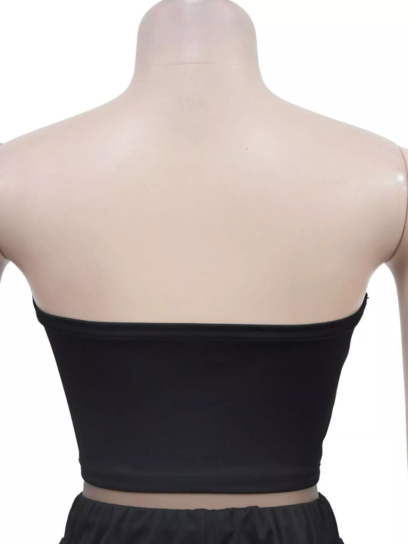 Trendsi sleeveless tube top and wide-leg pants set, featuring a fitted tube top and flowy wide-leg pants in a stylish coordinated look.