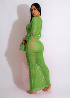 Sequin mesh cutout maxi dress by Shopimist featuring shimmering sequins, mesh panels, and a flowing silhouette for elegant occasions.