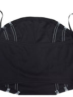 Trendsi sleeveless tube top and wide-leg pants set, featuring a fitted tube top and flowing wide-leg pants in a stylish design.