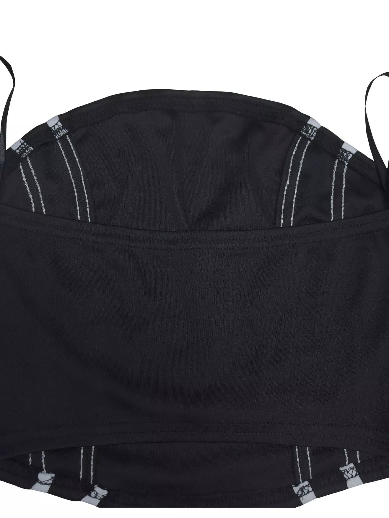 Trendsi sleeveless tube top and wide-leg pants set, featuring a fitted tube top and flowing wide-leg pants in a stylish design.