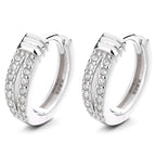 925 silver knot diamond earrings with a stylish, unique design featuring sparkling diamonds and intricate silver craftsmanship.