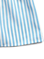 Striped sleeveless tiered midi dress by Trendsi featuring vertical stripes, flowy fabric, and a stylish tiered design.