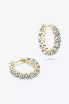 Sterling silver earrings with 7.2 carat moissanite gemstones, elegant jewelry for fashionable women