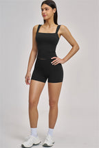 Fitglutes Activewear Swoon Tank Top and Shorts 2-piece set, stylish gymwear with breathable fabric for workouts and active wear.