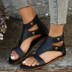 Open toe cutout sandals by Shopimist featuring stylish design with cutouts and open toes for a trendy summer look.