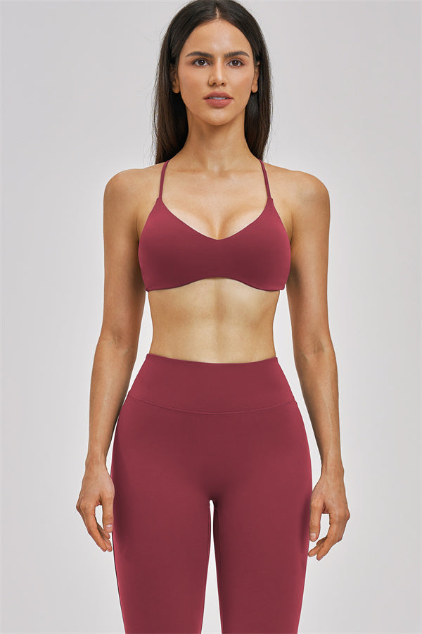 Fitglutes Activewear sports bra and leggings 2-piece set, designed for workout comfort and style, featuring a sleek athletic fit.