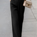 Women's elegant FitiqueFit office trousers with pockets, casual suit pants for women, featuring a tailored fit and comfortable fabric.