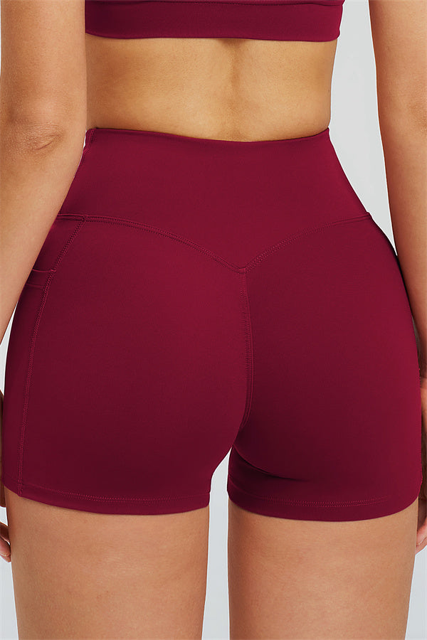 Fitglutes Activewear sports bra, zip jacket, and shorts 3-piece set, perfect for gym and workout activities.