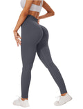 FitiqueFit high-waisted seamless cropped leggings for activewear, featuring a snug fit and smooth fabric in a stylish design.