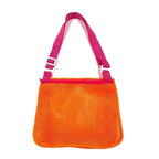 Perfecsy mesh beach toy bag with seashell design, ideal for kids' sand toys, pool accessories, and swimming gear.