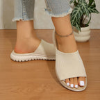 Open toe breathable sandals by Shopimist featuring comfortable straps and casual summer style.