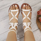 Shopimist lace-up open toe sandals with stylish design and comfortable fit, featuring open toes and ankle laces.