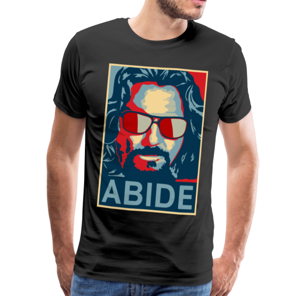 Big Lebowski Abide Hope style T-shirt by Art-O-Rama Shop featuring a graphic design inspired by the cult film.