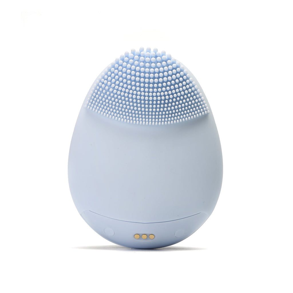 Blue Timeless Facial Cleansing Brush device by Timeless Organics Skin Care for gentle, effective facial cleansing.