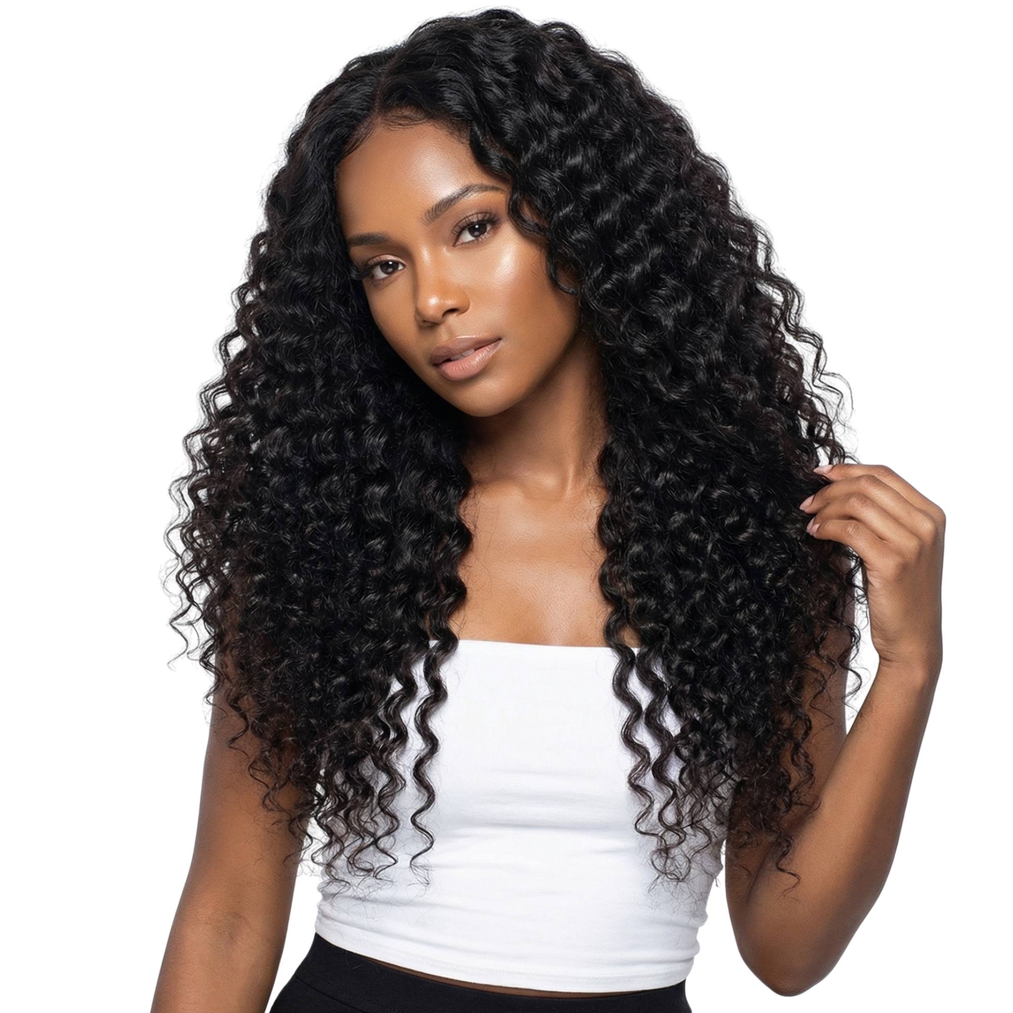 Burmese Curly 100% Human Hair Bundles Private Label