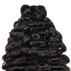 Burmese Curly 100% Human Hair Bundles Private Label
