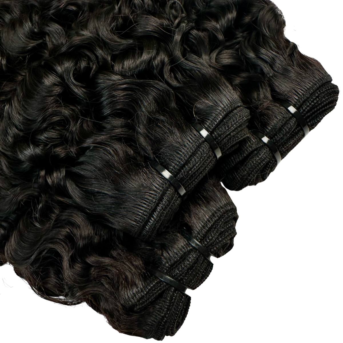 Burmese Curly 100% Human Hair Bundles Private Label