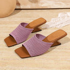 Shopimist open toe block heels sandals with stylish straps and chunky heels, perfect for summer fashion and casual wear.