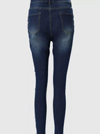 Zipper Front Skinny Jeans