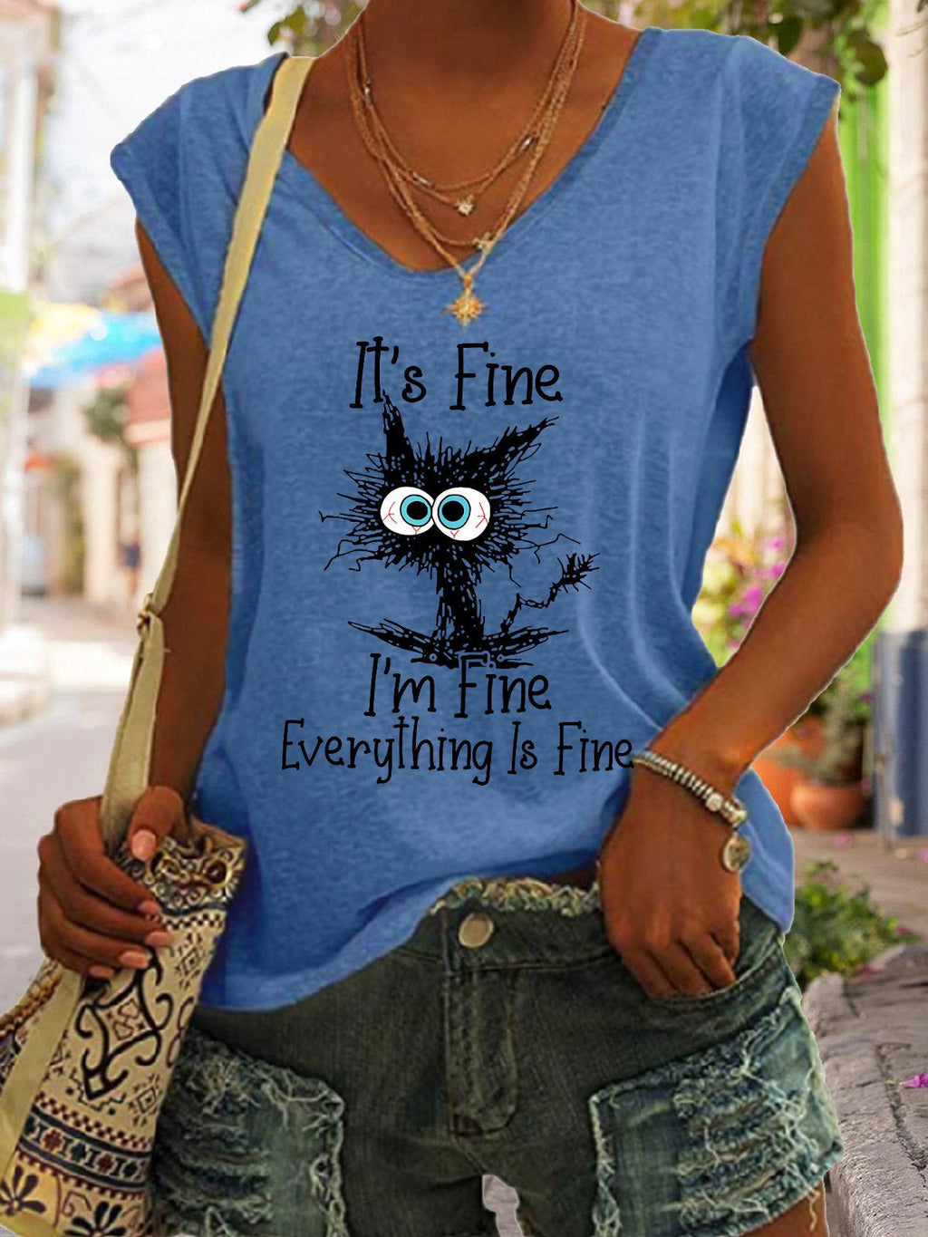 Women's V-neck printed short sleeve T-shirt from Plush Fashion Hub, loose fit with colorful floral pattern, available in multiple sizes.