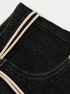 Men's high-waisted wide-leg jeans by Trendsi, featuring a classic denim look with a relaxed fit and spacious wide-leg design.