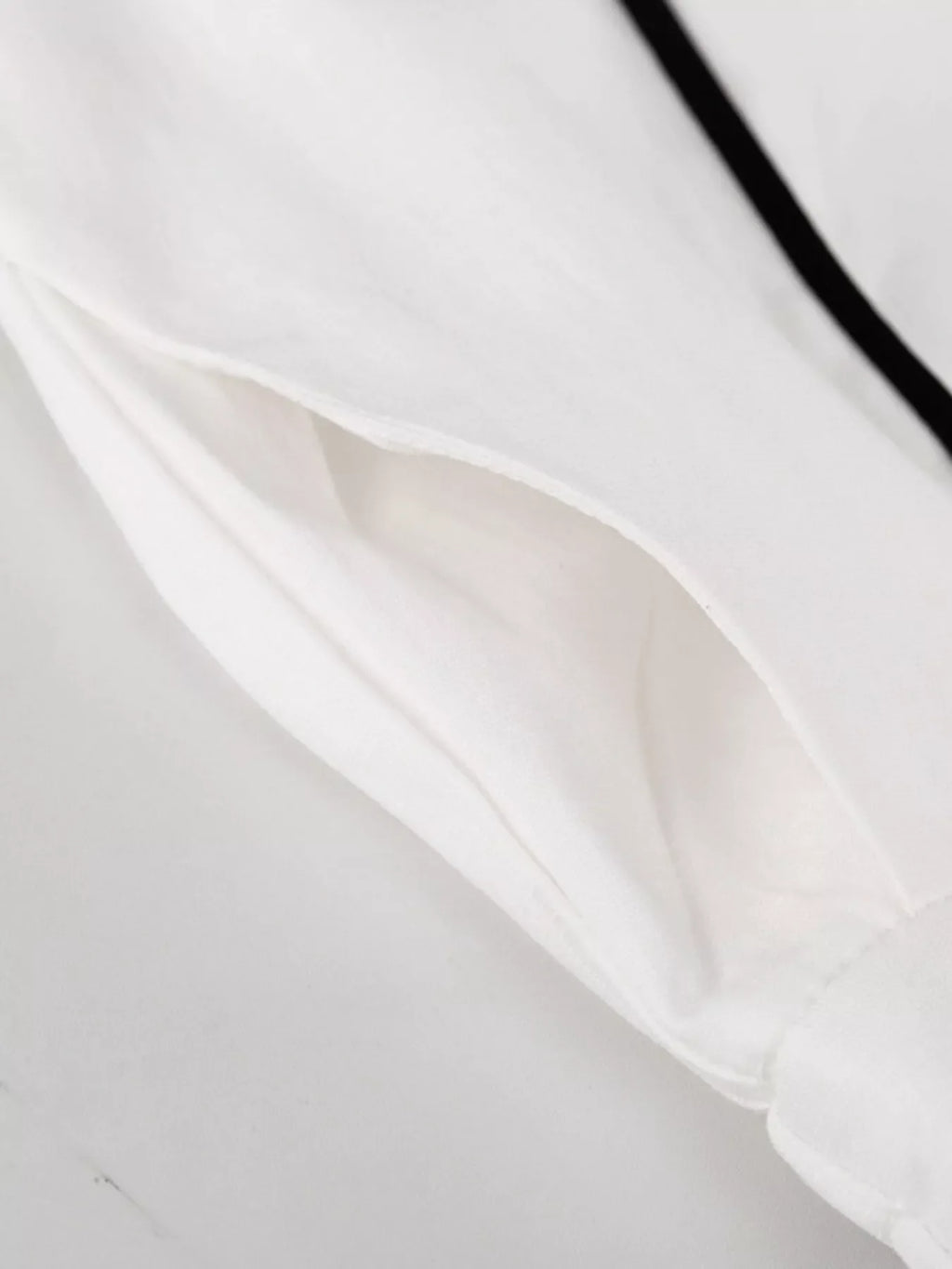 Contrast trim sleeveless top and wide-leg pants set from Shopimist, featuring stylish design and comfortable fit.