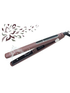 Trendsi 2-in-1 professional hair straightener and curling iron showing sleek design and dual-function plates for styling hair.