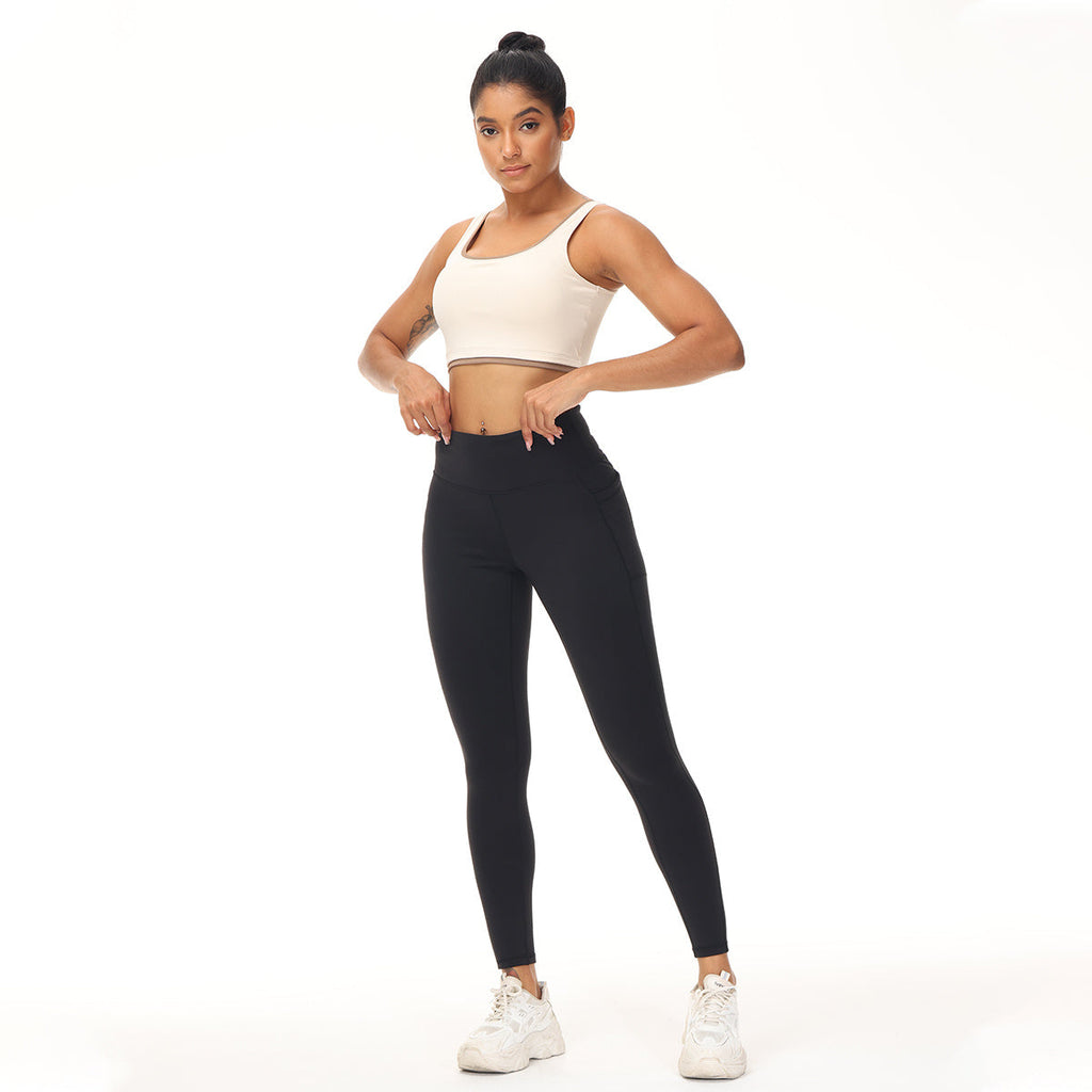 Women's FitiqueFit summer flat waist slim activewear shorts with a comfortable, sleek design for active and casual wear.