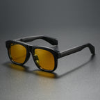 Unisex acetate-style polarized fashion sunglasses with a luxury look, featuring stylish frames and tinted lenses.