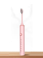 8-piece professional electric toothbrush set by Trendsi with sleek design for premium oral hygiene care, featuring multiple brush heads.