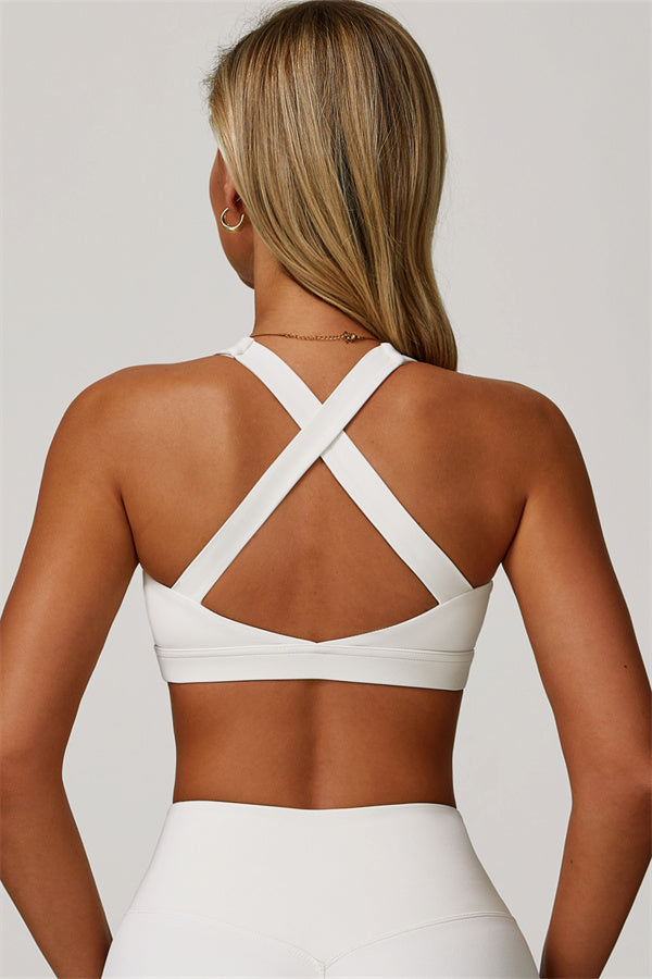Fitglutes Activewear Eloise Jacket, sports bra, and leggings 3-piece matching set for workout and gym activities.