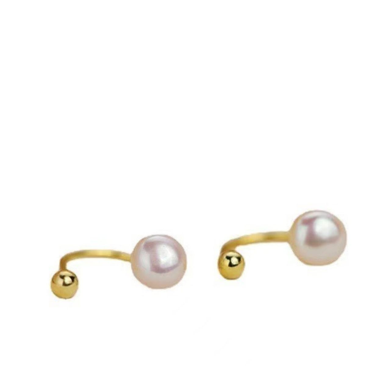 925 sterling silver pearl stud earrings with lustrous white pearls and simple silver posts, elegant jewelry for everyday wear