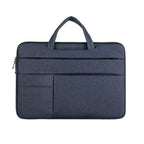 Plush Fashion Hub 13-15.6 inch laptop bag with shoulder strap, carrying case, briefcase style for business, leisure, or school use.