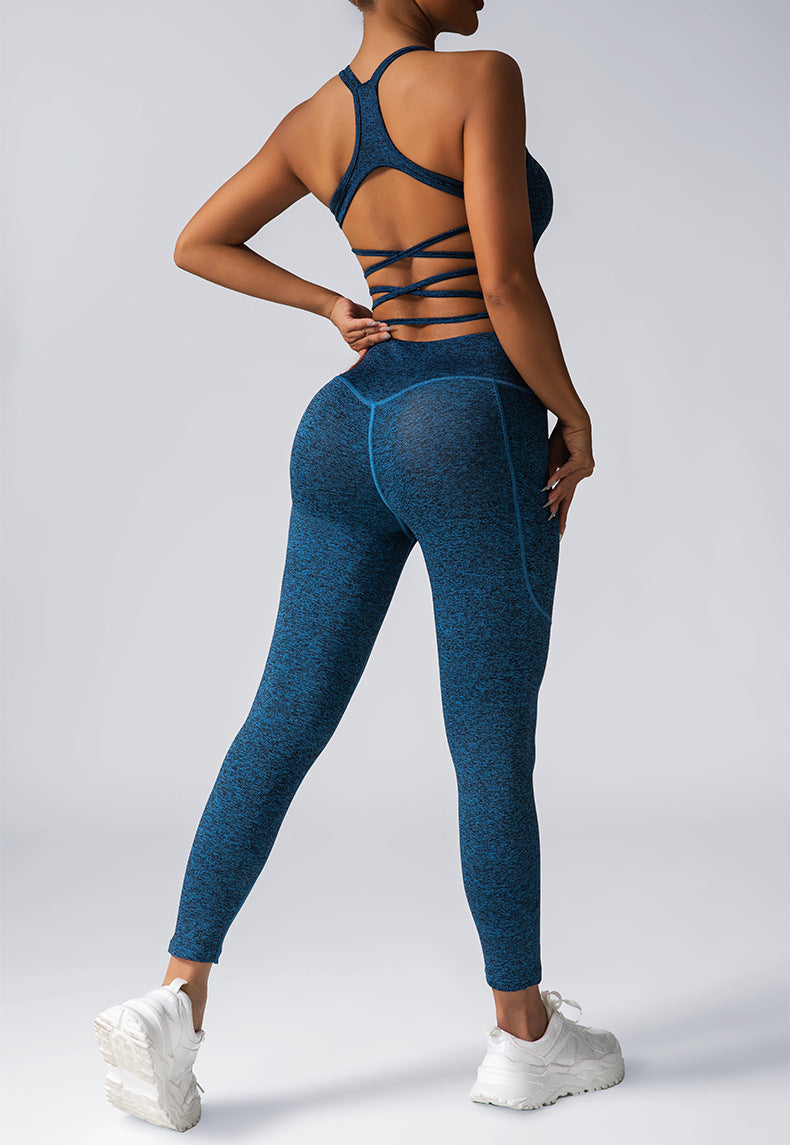 FitiqueFit athletic sports bra for running and activewear, featuring supportive design and breathable fabric.