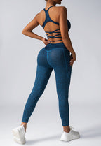 FitiqueFit athletic sports bra for running and activewear, featuring supportive design and breathable fabric.