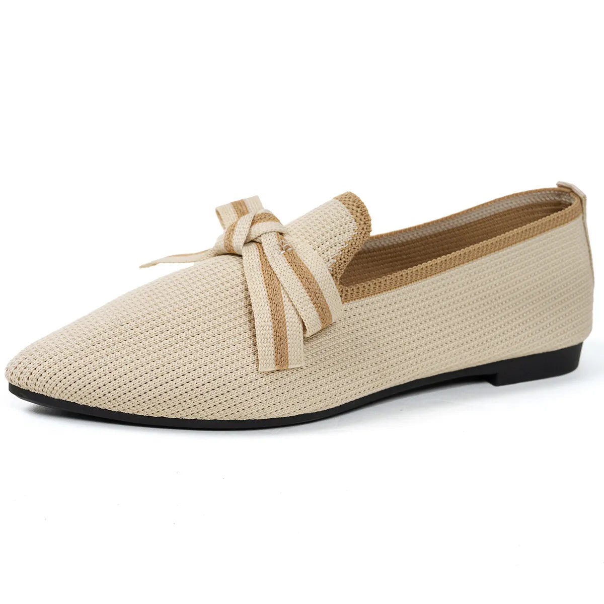 Shopimist point toe flats slip-ons featuring a sleek design and minimal detailing, perfect for casual or professional wear.