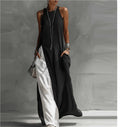 Off-shoulder color-block flared maxi dress with pockets by FitiqueFit, shown in multiple vibrant colors on a model.