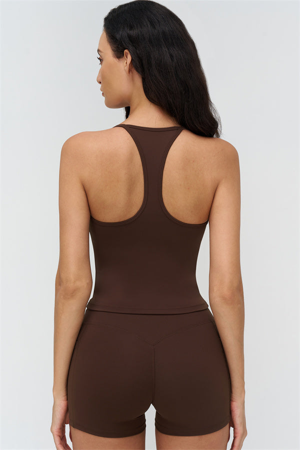 Plush Fashion Hub BoldFit crop top and shorts 2-piece set, featuring a stylish matching athletic wear set for women.