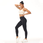 Women's summer flat waist slim activewear by FitiqueFit, featuring lightweight fabric and a fitted design for comfortable movement.